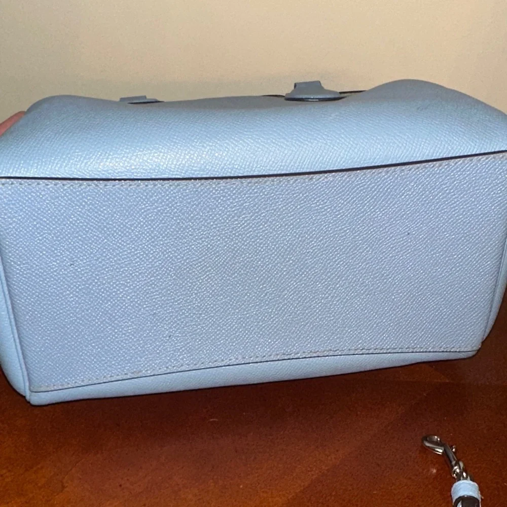 Coach Light Blue Crossbody Bag - Picture 10 of 12